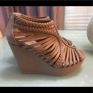 Torrid Strappy Braided Wedge